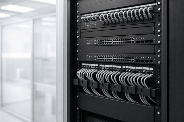 Network Switch & Patch Panel