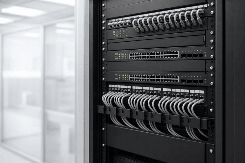 Network Switch & Patch Panel - Alanya